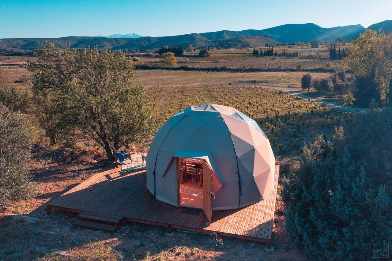 Camping la Peiriere - Évasion en Dôme in Tuchan, Côte méditerranéenne (France)