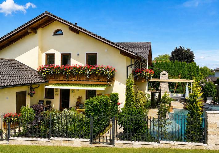 Ferienwohnung für 4 Personen, mit Terrasse