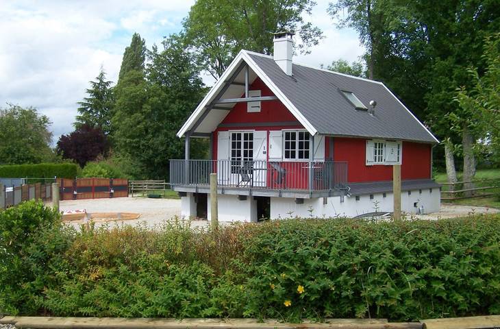 Chalet pour 4 personnes, avec terrasse, animaux acceptés