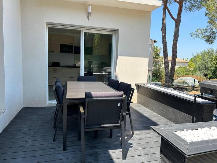 Location de vacances pour 7 personnes, avec piscine et terrasse à Montferrier-sur-Lez - 3