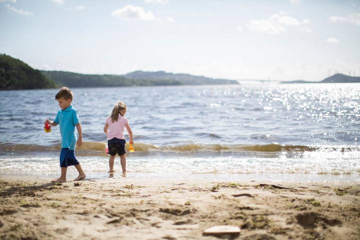 Camping for 6 personer, med Terrasse i Kristiansand