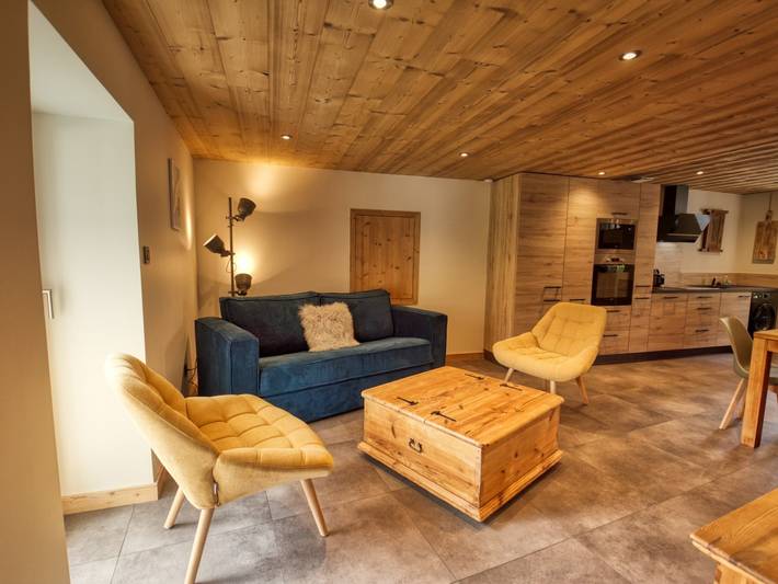 Location de vacances pour 6 personnes, avec Balcon à Morillon