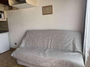 Gîte pour 3 personnes, avec piscine dans Leucate naturiste