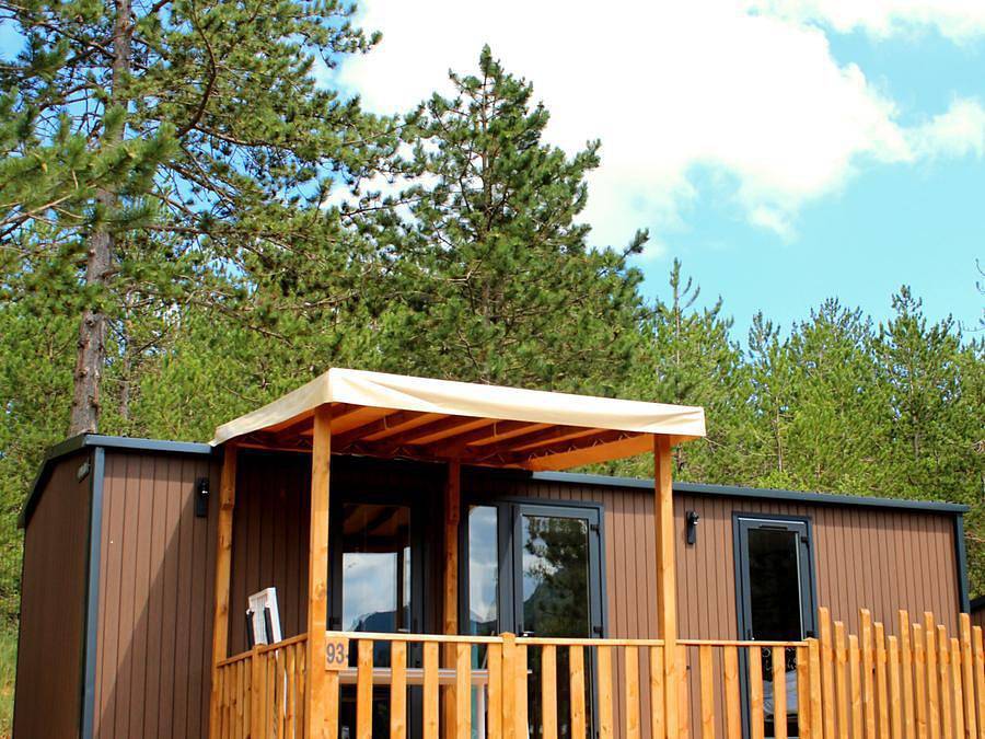 Flower Camping Innature  - Mobilhome 4 personas - 2 habitaciones in Limoux region
