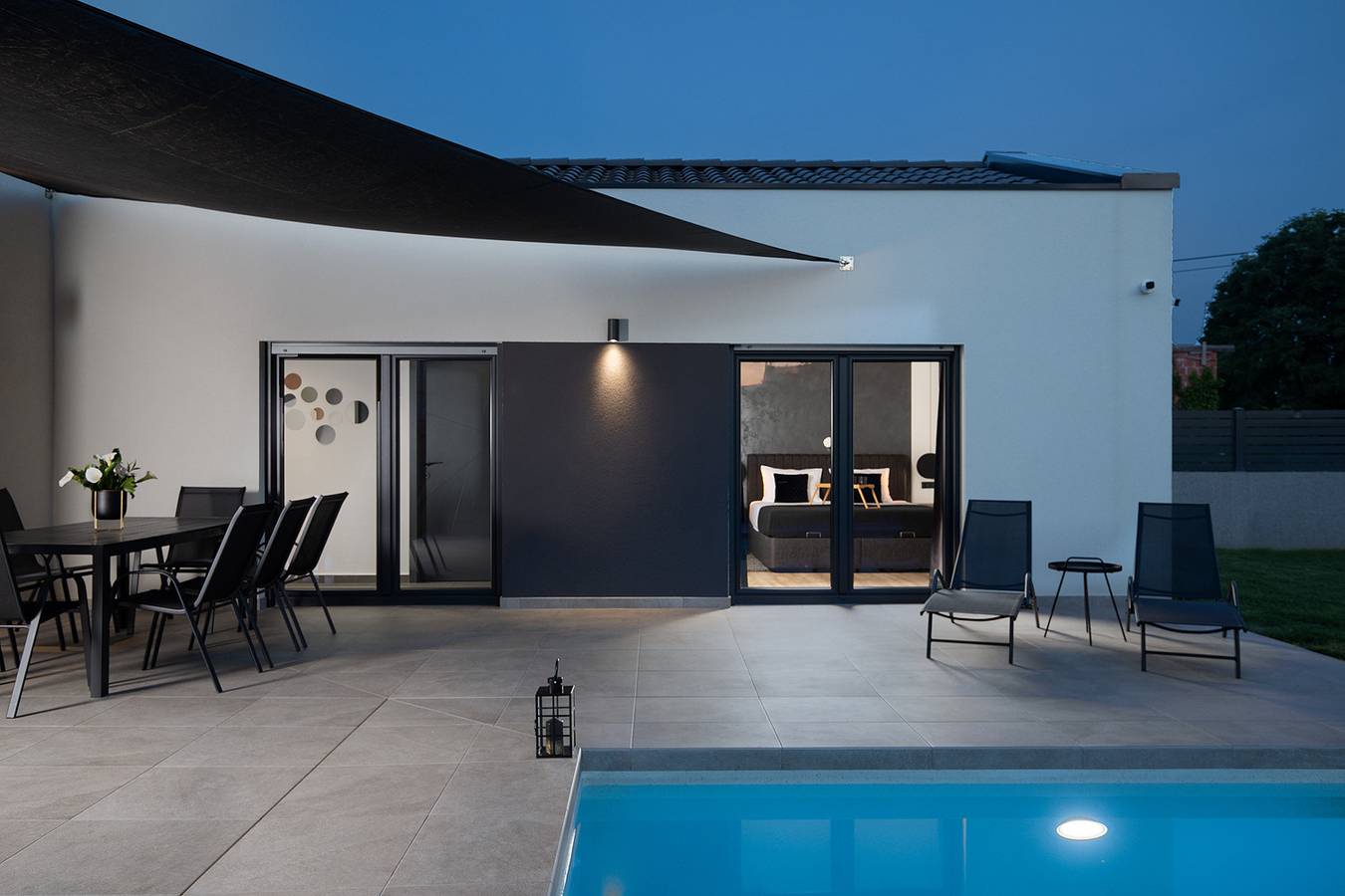 Charmante Villa mit Pool in der Nähe des Stadtzentrums von Muntic in Muntic, Südküste Istrien