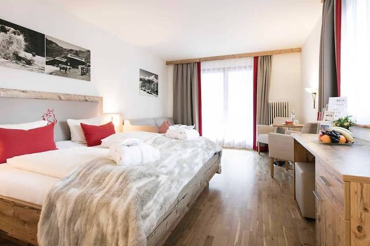 Ferienhaus für 3 Personen, mit Sauna und Pool sowie Garten und Balkon in Vorarlberg