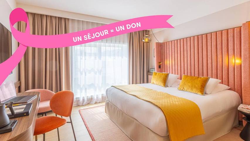 Hôtel pour 4 personnes, avec piscine et jardin ainsi que sauna et jacuzzi