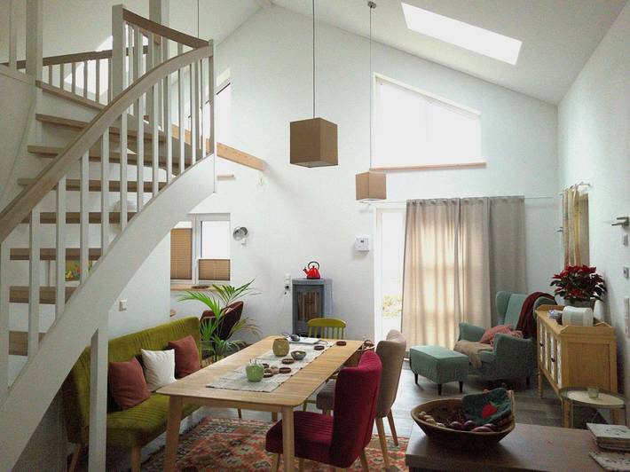 Ferienhaus für 4 Personen, mit Terrasse und Garten sowie Seeblick und Ausblick in Fockbek - 2