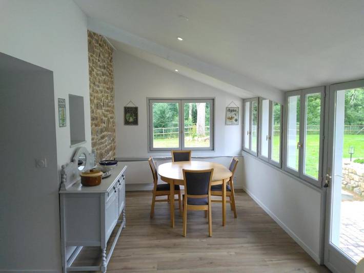 Location de vacances pour 5 personnes, avec vue et jardin à Saint-Maurice-en-Cotentin - 4