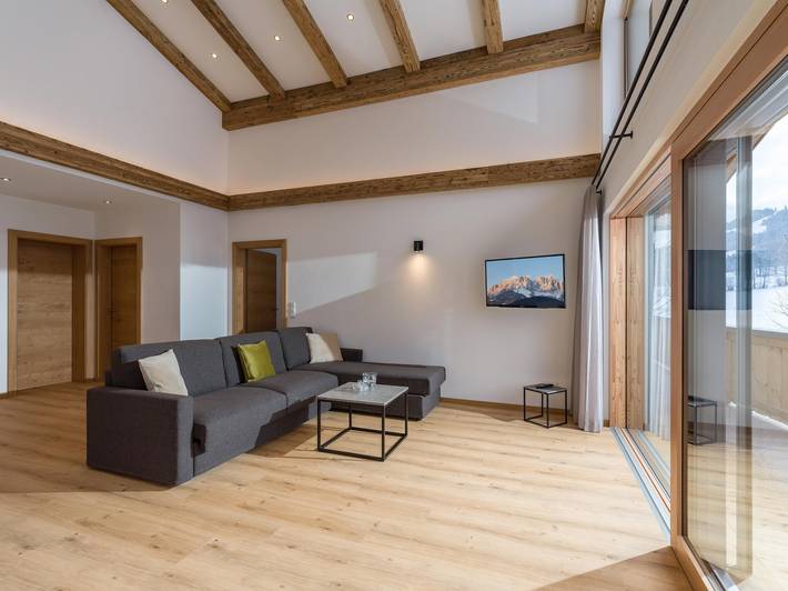 Ferienwohnung für 4 Personen, mit Balkon in SkiWelt Wilder Kaiser - Brixental - 3