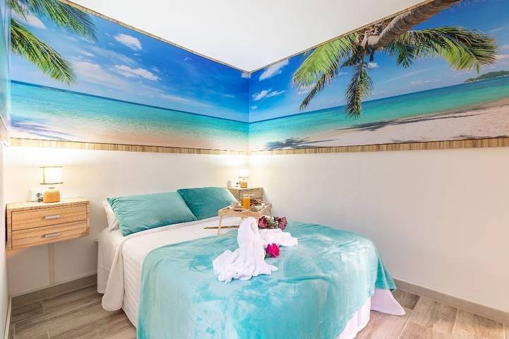 Bungalow für 6 Personen, mit Terrasse und Pool in San Agustin - 4