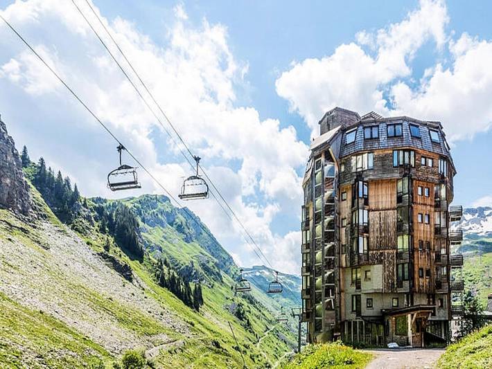Ferienwohnung für 2 Personen, mit Balkon, kinderfreundlich in Avoriaz