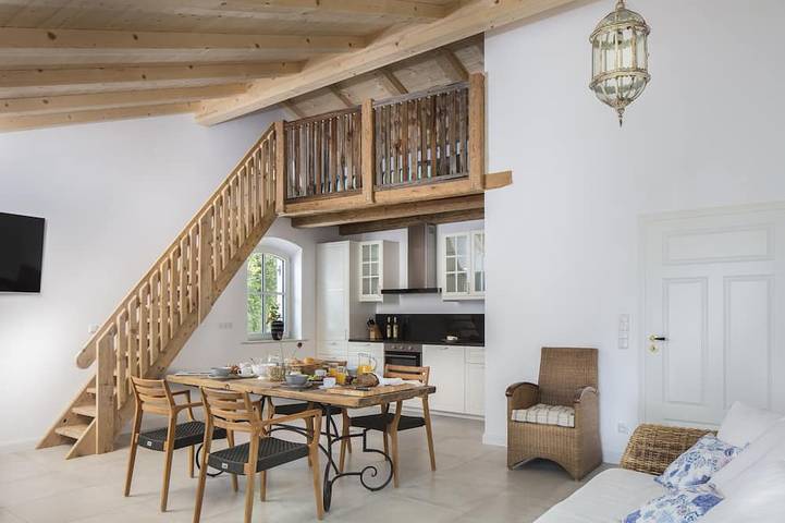 Ferienwohnung für 5 Personen, mit Balkon, mit Haustier