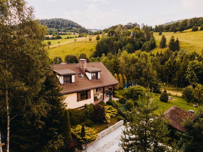 Villa für 9 Personen, mit Ausblick und Garten sowie Sauna, kinderfreundlich - 1