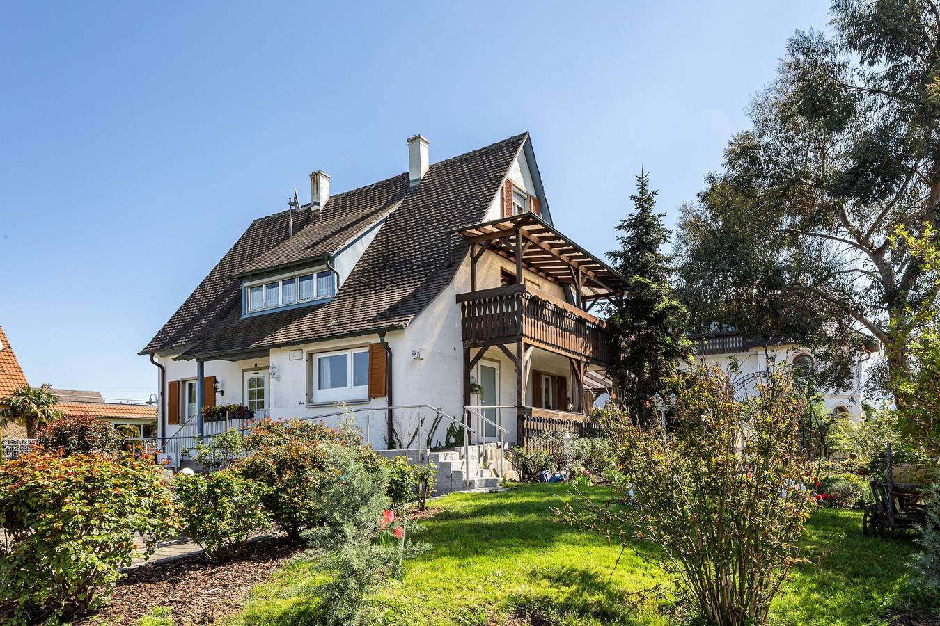 Ganze Wohnung, Ferienwohnung "Trixi" mit Balkon, Gemeinschaftsgarten und Wlan in Sexau, Südschwarzwald