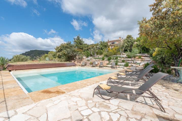 Finca für 8 Personen, mit Balkon und Garten in Esporles
