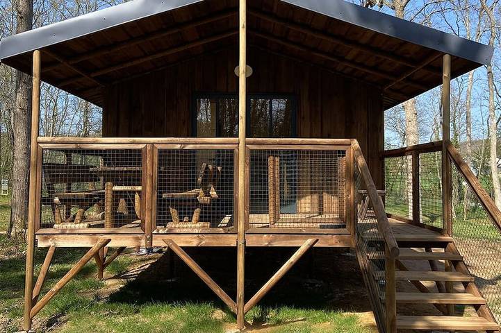Maison de vacances pour 7 personnes, avec Jardin et Piscine