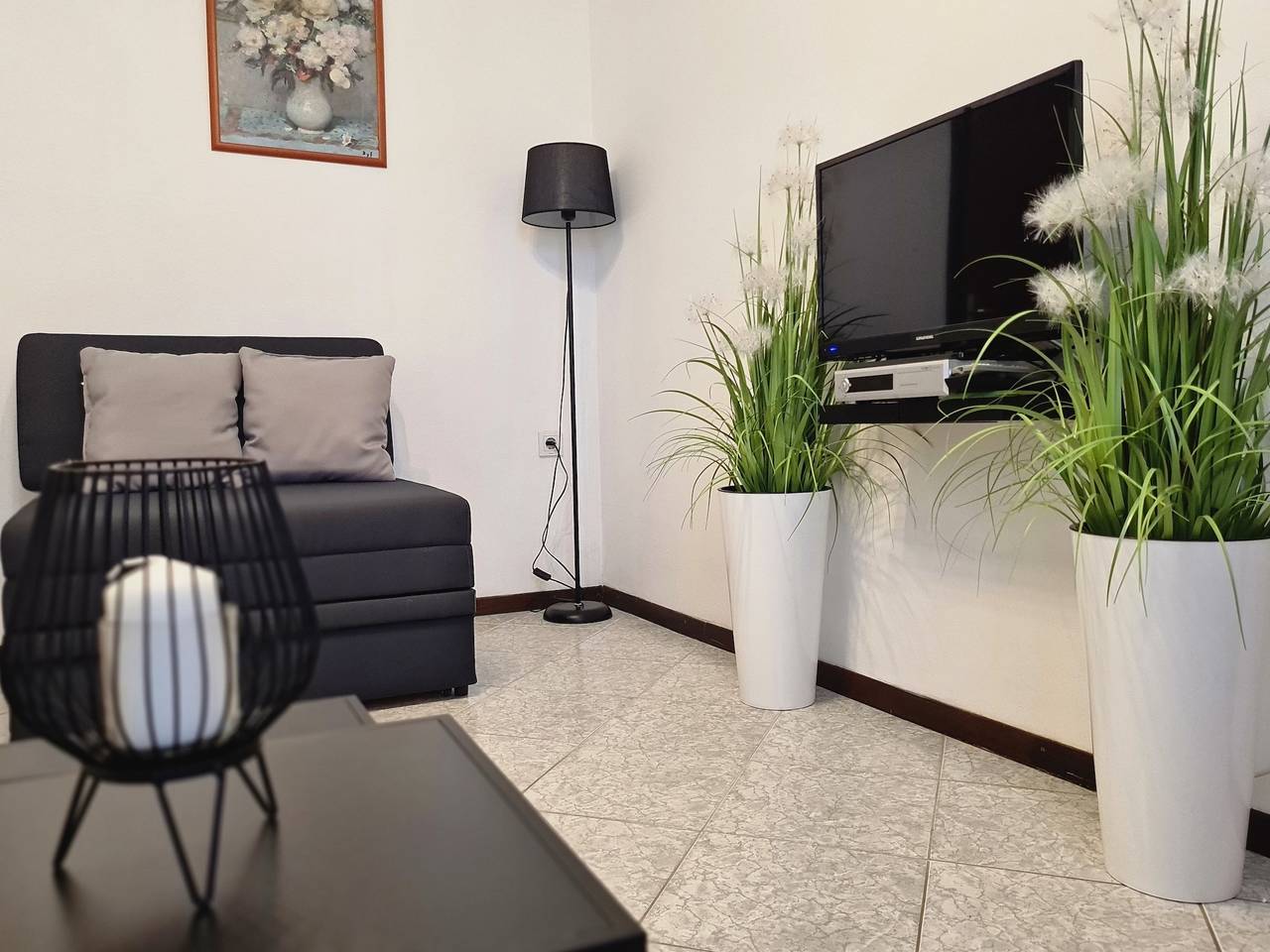 Ganze Wohnung, 1-Zimmer-Ferienwohnung mit Balkon und Meerblick Baska, Krk A-22600-c in Baska, Krk