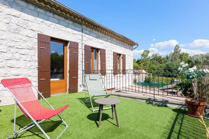 Location de vacances pour 5 personnes, avec Jardin à Ruoms