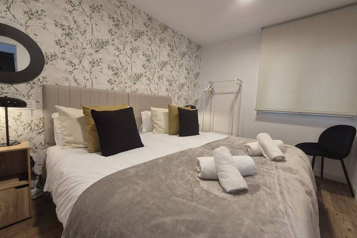 Appartement entier, Appartement de vacances pour 4 personnes avec balcon/terrasse in Gijón, Côte Cantabrique