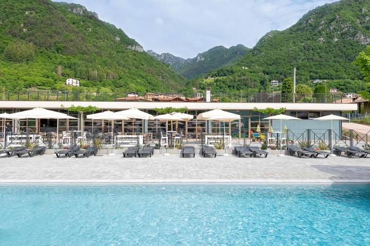 Bungalow für 4 Personen, mit Garten und Whirlpool sowie Pool am Idrosee - 3