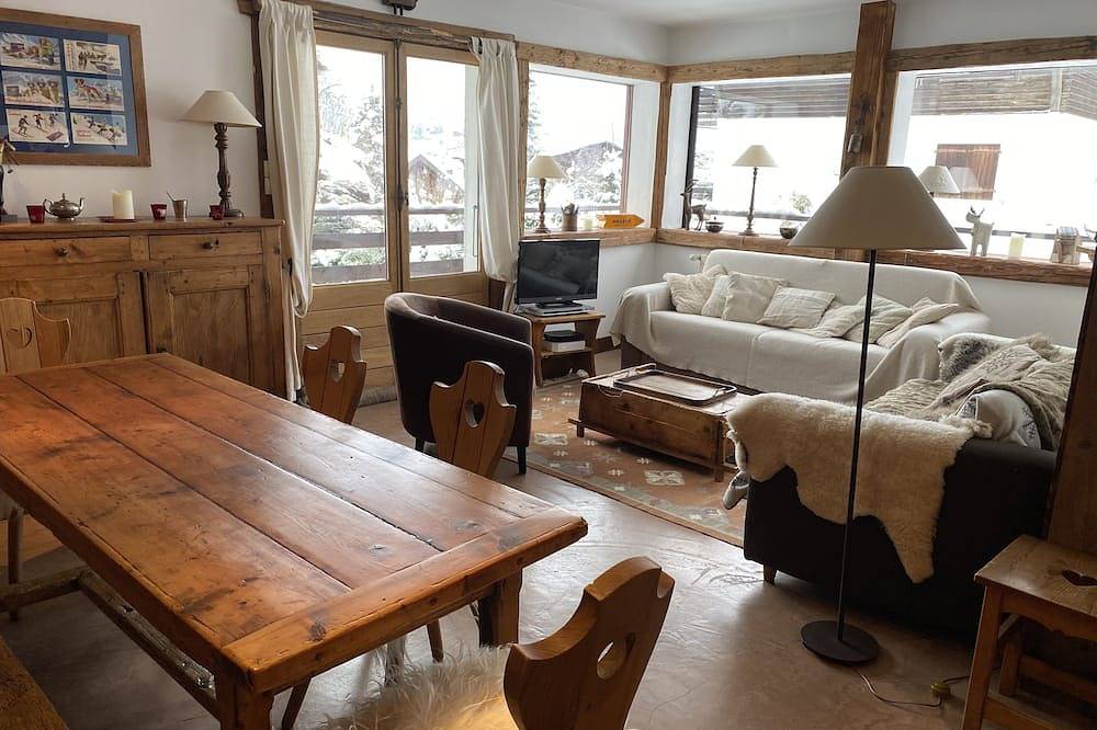 Appartement entier, Appartement De Charme, Tres Ensoleille Au Pied Du Jaillet in Megève, Pays du Mont-Blanc