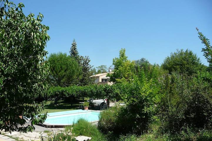 Appartement de vacances pour 2 personnes, avec Terrasse ainsi que Jardin et Piscine