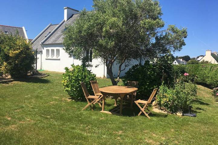 Location de vacances pour 7 personnes, avec Jardin dans Plage de Primel