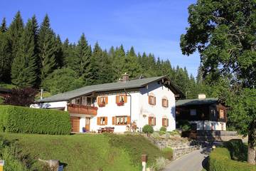 Ferienwohnung für 4 Personen, mit Garten und Sauna in Obersalzberg