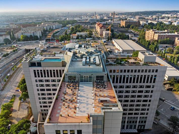 Aparthotel dla 2 osób, z ogród i widok oraz basen i sauna - 1