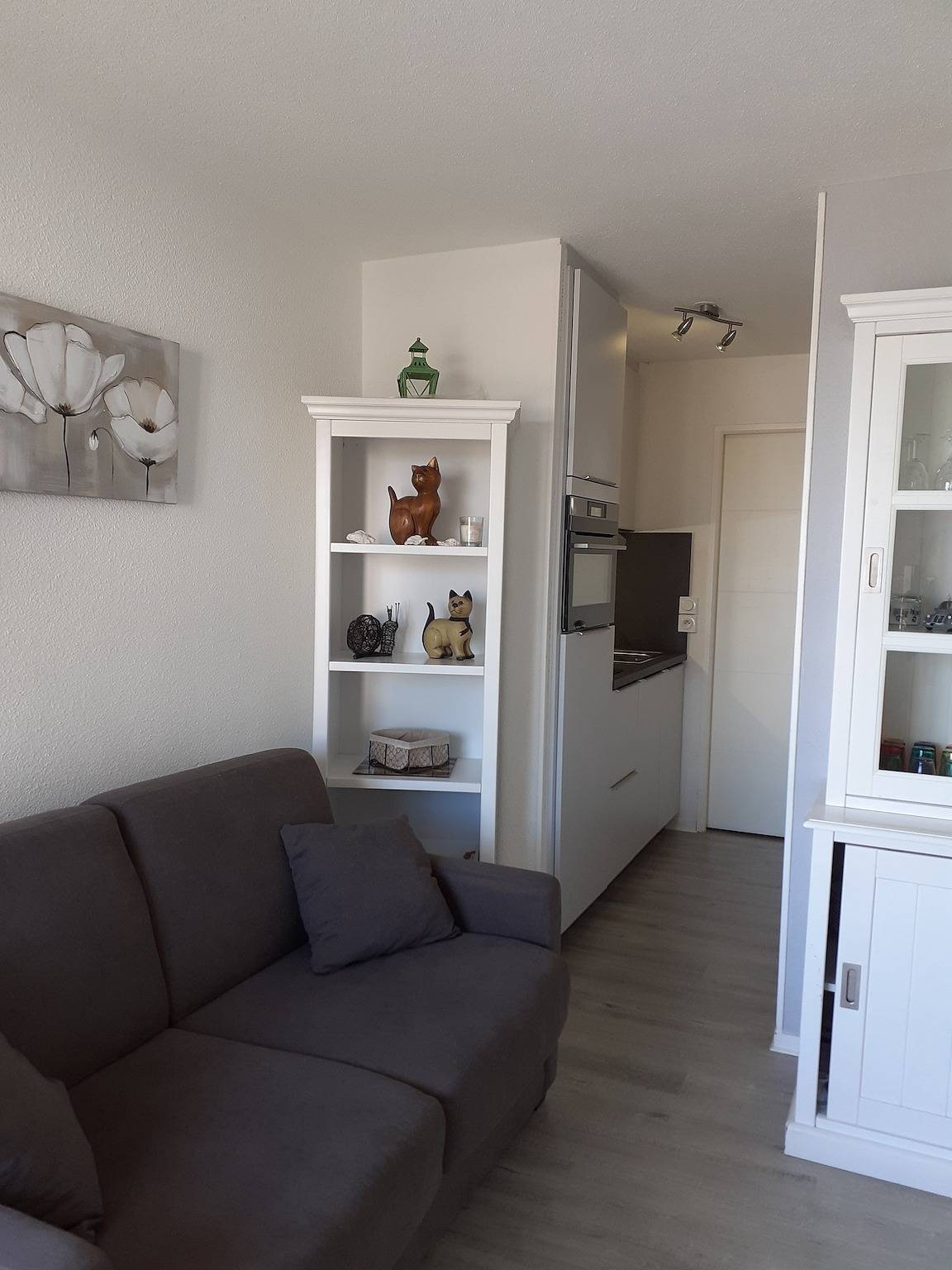 Appartement entier, Appartement confortable avec vue sur la mer à Quiberon - 25 m² in Quiberon, Côte des Mégalithes