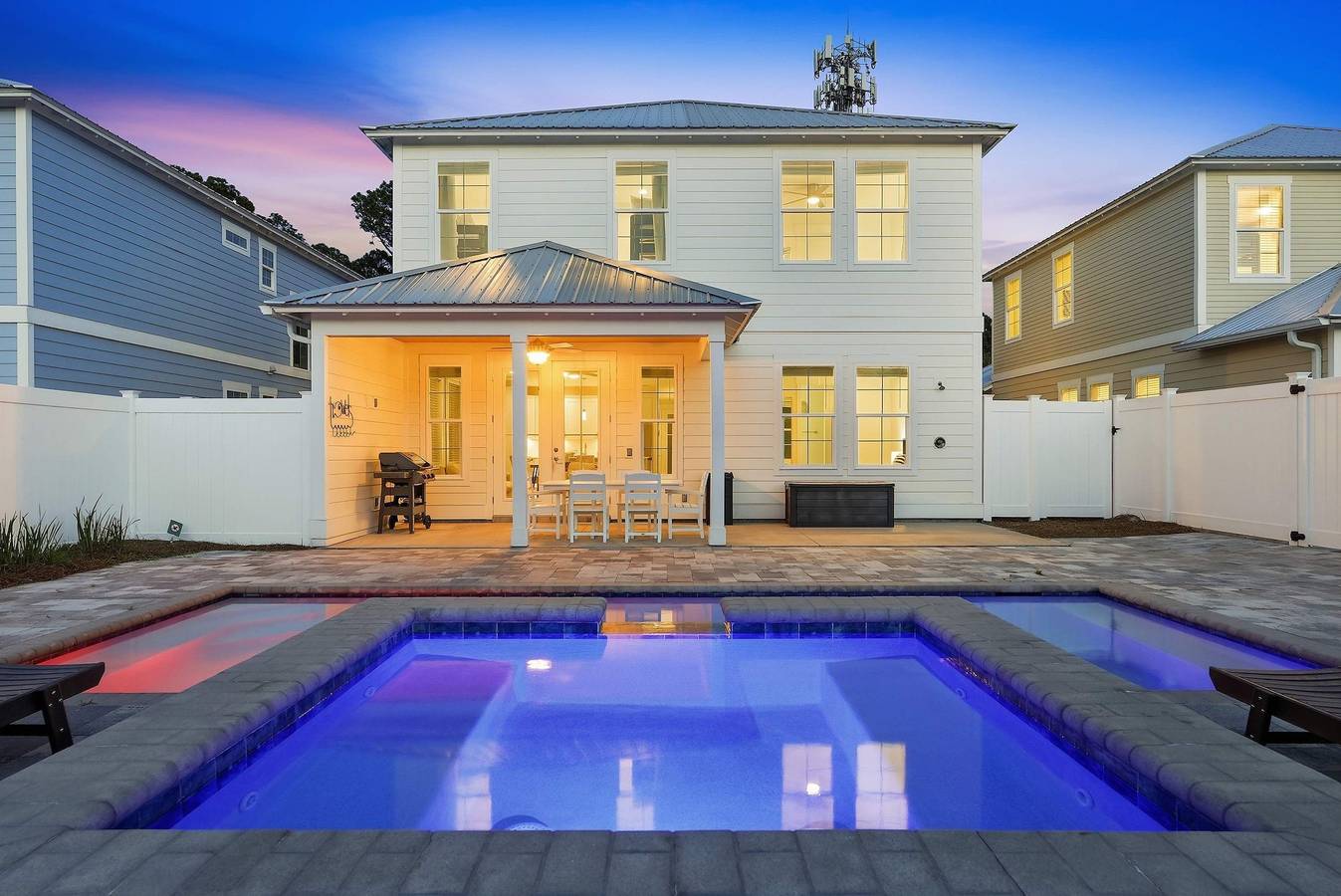 Dt Panama Shores   Spacious 5Br Beach Home w  Pool in Panama City Beach, Emerald Coast