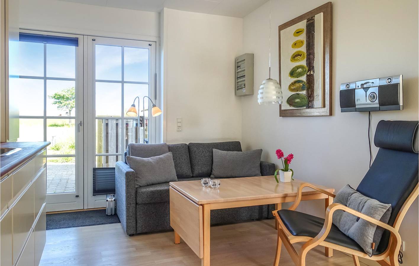 Ganze Ferienwohnung, Ferienwohnung für 4 Personen mit Terrasse in Aakirkeby, Bornholm