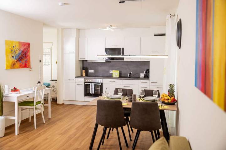 Ferienwohnung für 5 Personen, mit Garten und Balkon in Dornbirn