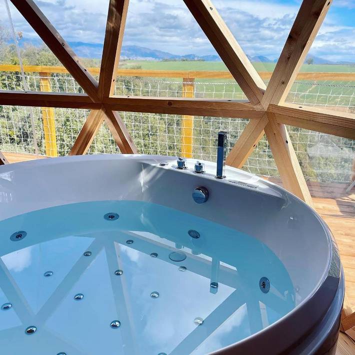 Tente pour 2 personnes, avec vue et terrasse dans les Alpes-de-Haute-Provence - 2