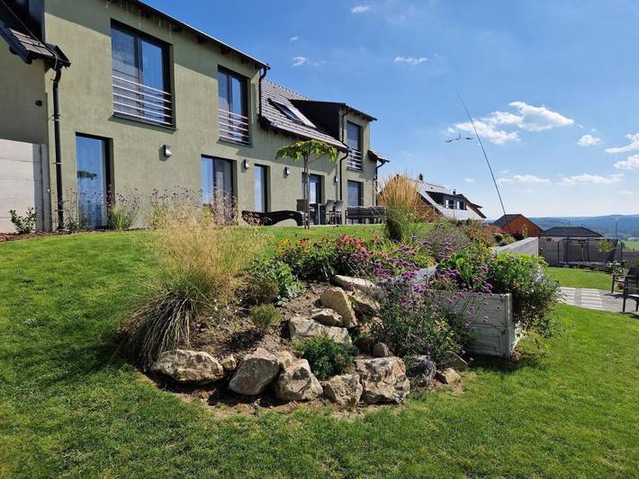Hütte für 9 Personen, mit Garten und Sauna sowie Seeblick und Ausblick am Nationalpark Böhmerwald
