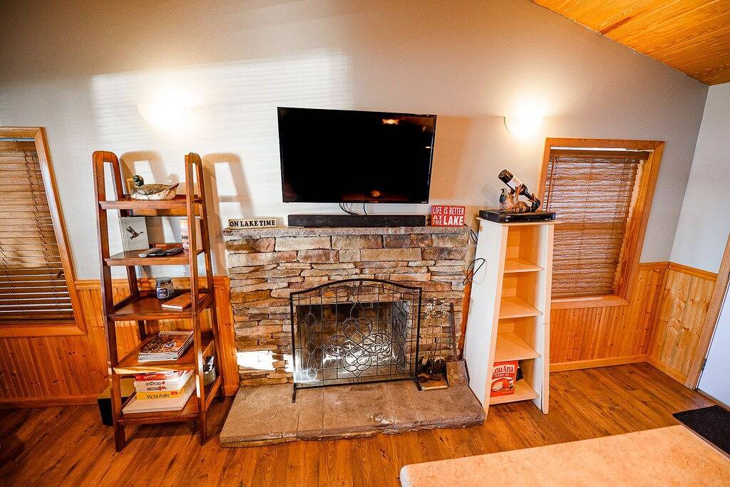 Die \"Q'whack Shack\" am wunderschönen Seminole-See mit Anlegestelle und Bootsraum in Georgia