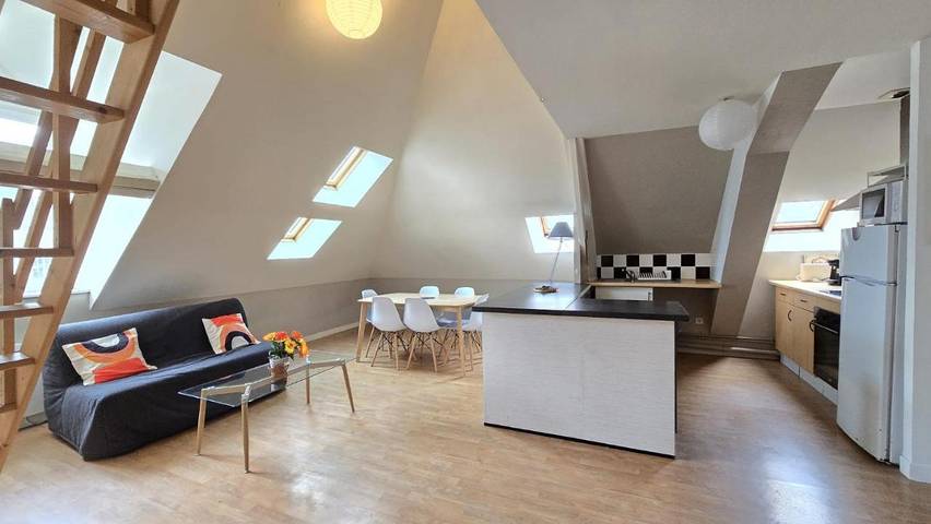 Location de vacances pour 5 personnes, avec piscine et vue ainsi que bassin pour enfant et sauna dans Berck-Plage