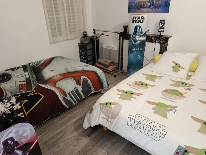 Location de vacances pour 5 personnes, avec terrasse dans Aeroport Paris Beauvais