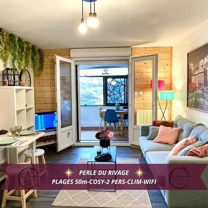 Apartamento de vacaciones para 2 personas, con vistas al lago además de balcón y vistas - 1
