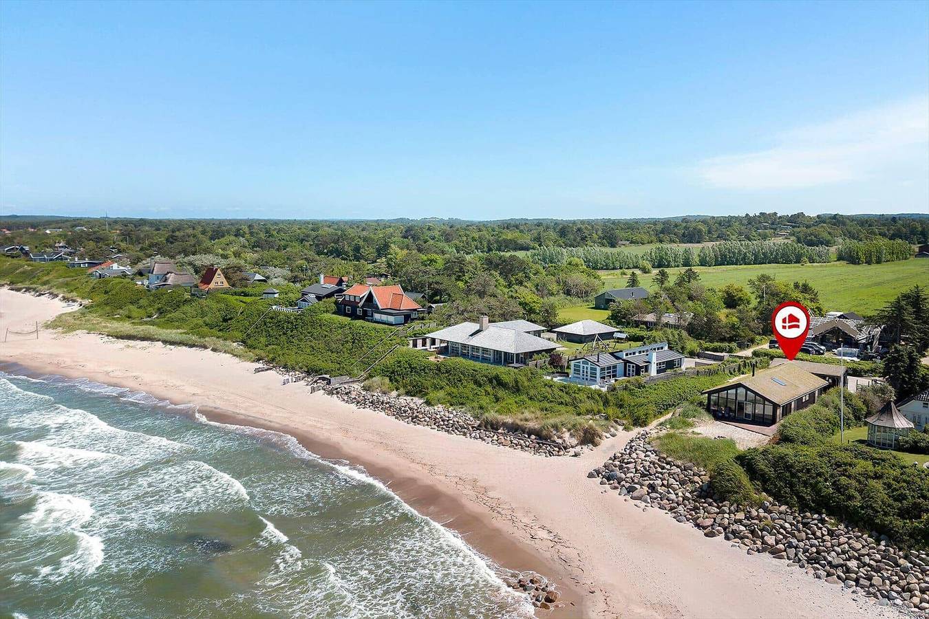 1577 Liseleje - Hyllingebjergvej 68 in Liseleje, Kattegat Küste