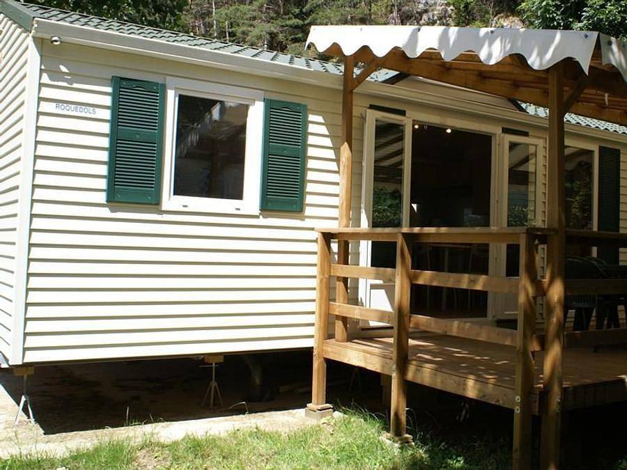 Camping Le Capelan - Mobilhome 6 personas - Louisiane Zen - Florès - 3 habitaciones - Tv in Meyrueis, Cevenas