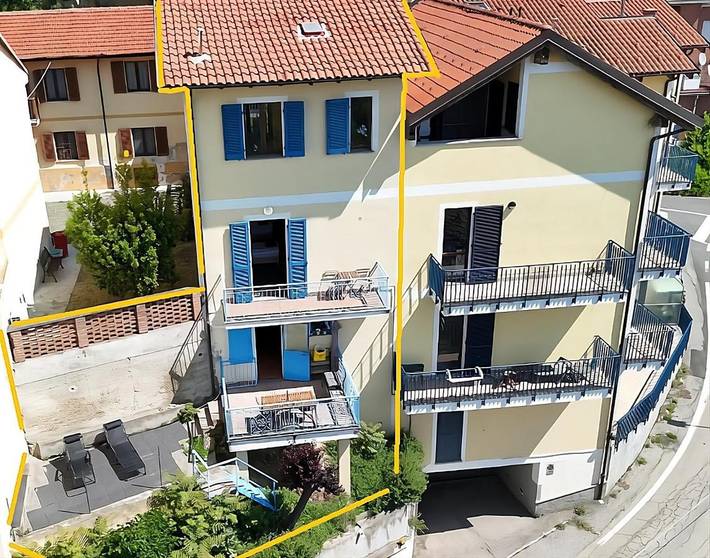 Gîte pour 5 personnes, avec Balcon et Terrasse ainsi que Jardin et Vue à Vaglio Serra
