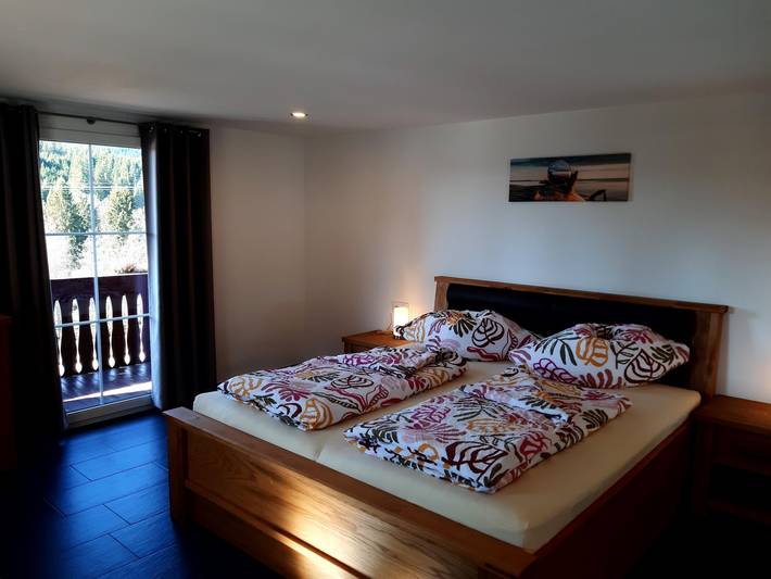 Ferienwohnung für 2 Personen, mit Sauna und Balkon sowie Garten in Grafenhausen