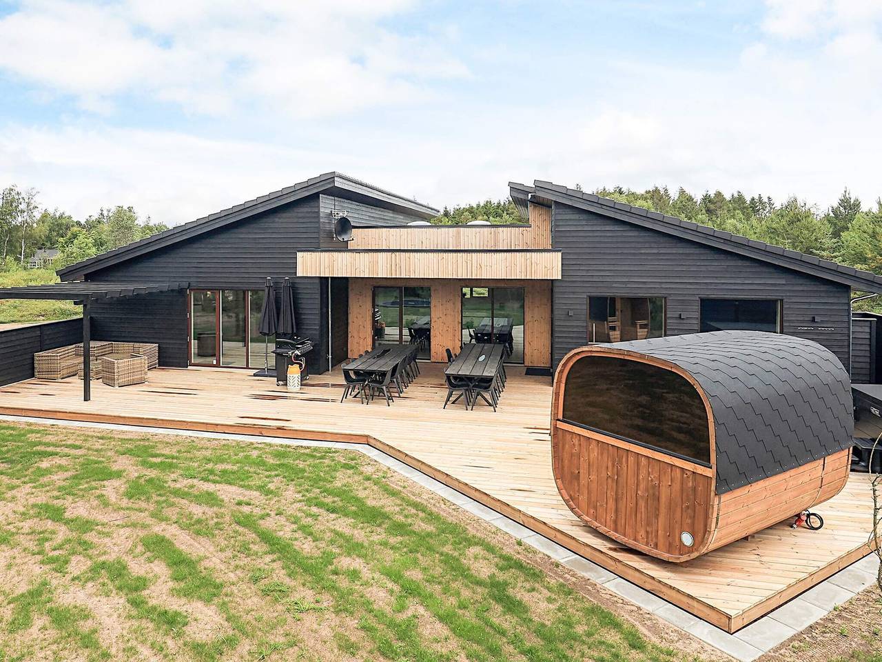 5 Sterne Ferienhaus in Højslev in Virksund, Limfjord in Westjütland