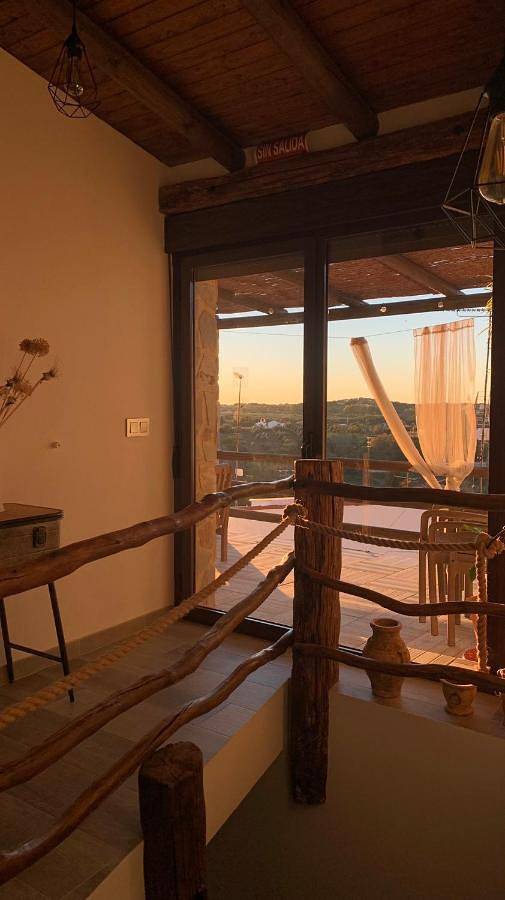 Location de vacances pour 10 personnes, avec terrasse et vue, animaux acceptés à Segura de León - 4