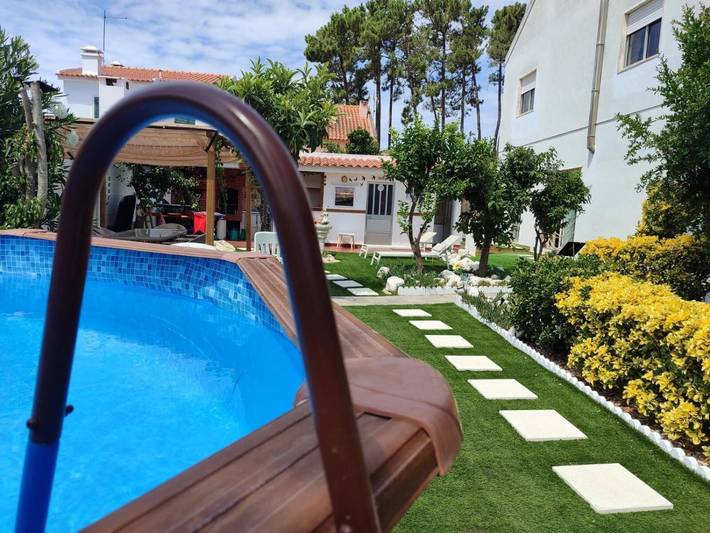 Casa de férias para 6 pessoas, com Varanda e Jardim em Distrito de Setúbal