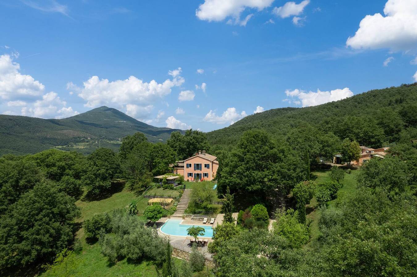 Casa Vacanza per 14 Persone in San Casciano dei Bagni, Siena e dintorni