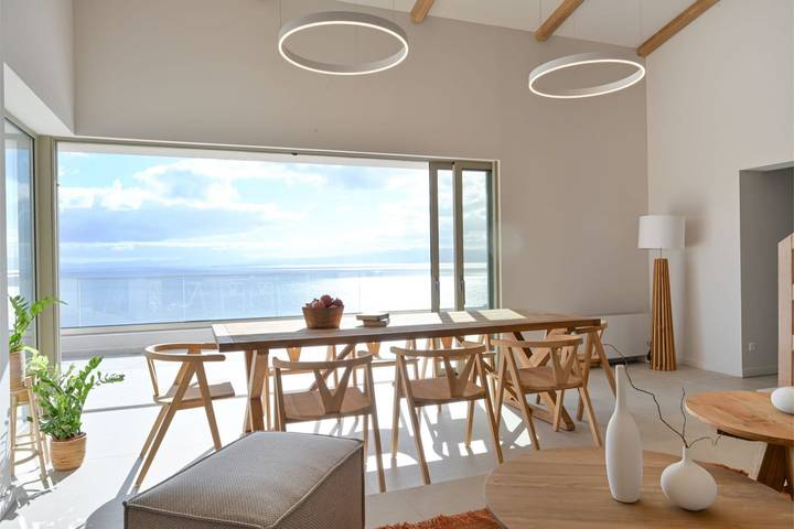 Villa for 10 personer, med pool og havblik samt terrasse i Skiathos