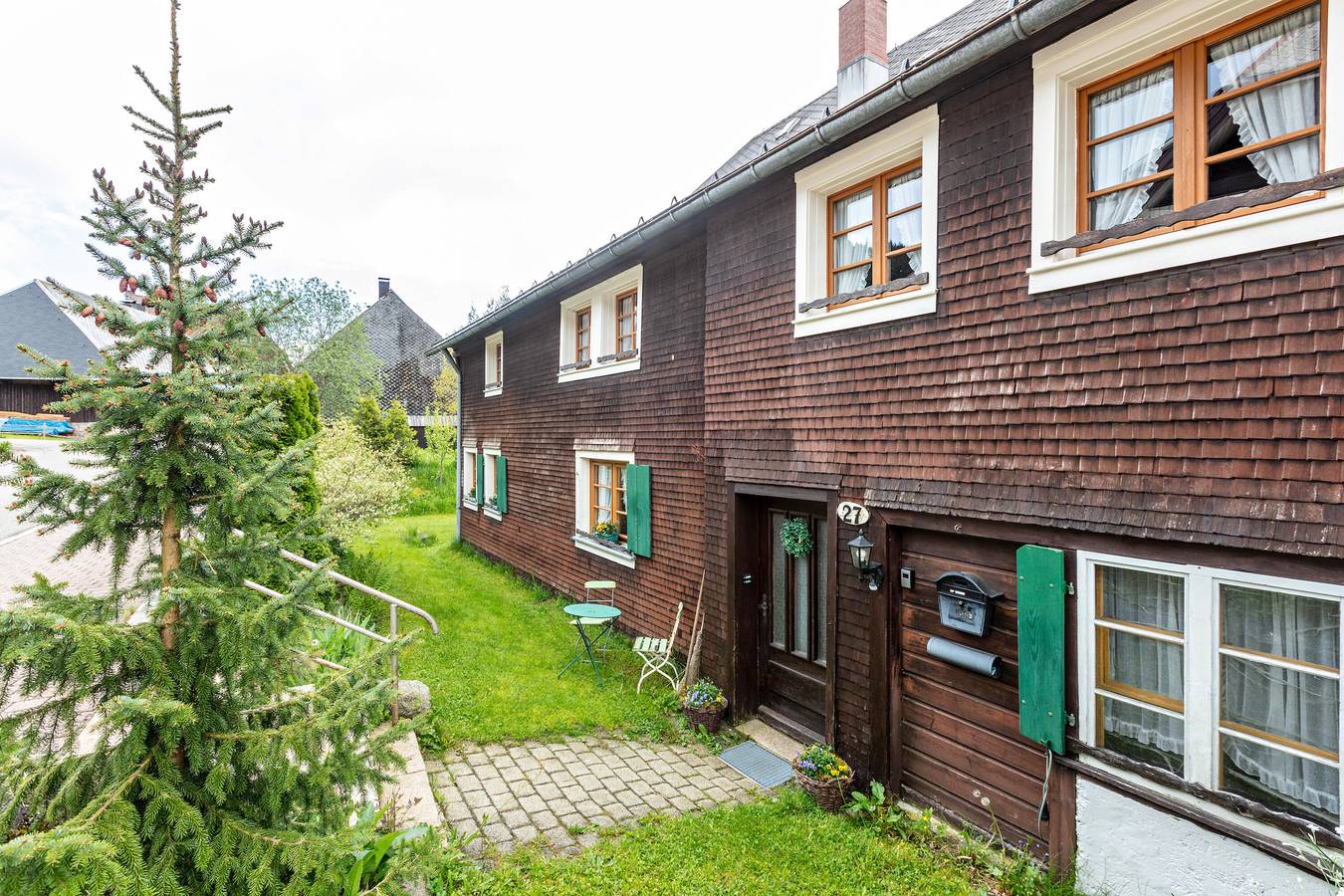 Ganze Wohnung, Apartment „Bachrainhof 1“ mit Bergblick, privatem Garten und Wlan in St. Blasien, Südschwarzwald